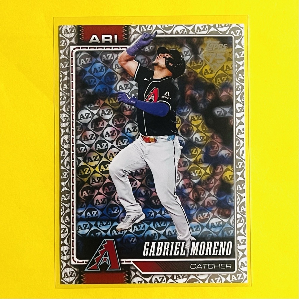 2026 Topps Series 1 Gabriel Moreno #74 AZ Spring Training Parallel Arizona